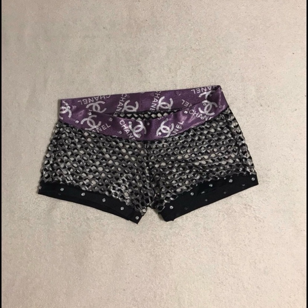 Lingerie Mesh Shorts